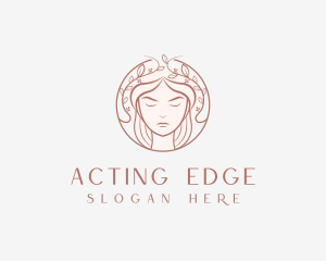 Woman Beauty Salon logo design