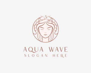 Woman Beauty Salon logo design