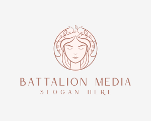 Woman Beauty Salon logo design