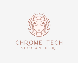 Woman Beauty Salon logo design