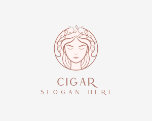 Woman Beauty Salon logo design