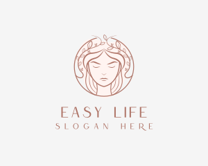 Woman Beauty Salon logo design