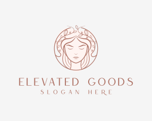 Woman Beauty Salon logo design