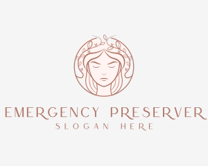 Woman Beauty Salon logo design