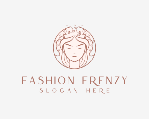 Woman Beauty Salon logo design