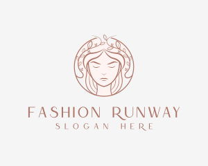 Woman Beauty Salon logo design