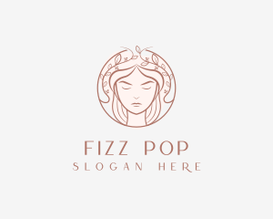 Woman Beauty Salon logo design