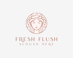 Woman Beauty Salon logo design