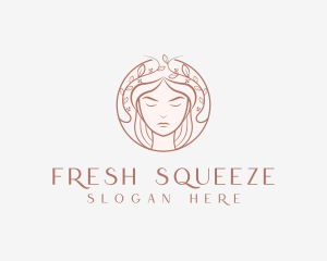 Woman Beauty Salon logo design