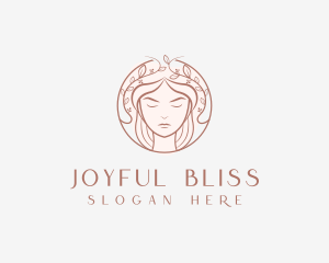 Woman Beauty Salon logo design