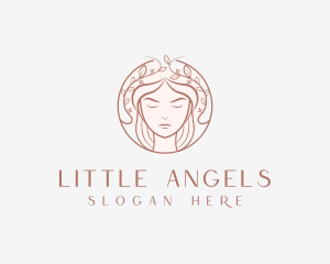 Woman Beauty Salon logo design