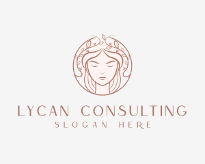 Woman Beauty Salon logo design