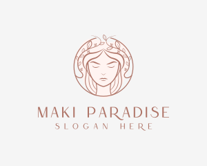 Woman Beauty Salon logo design