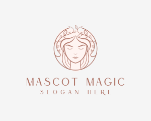 Woman Beauty Salon logo design