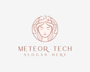 Woman Beauty Salon logo design