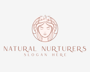 Woman Beauty Salon logo design