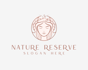 Woman Beauty Salon logo design