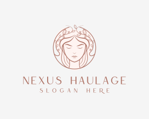 Woman Beauty Salon logo design