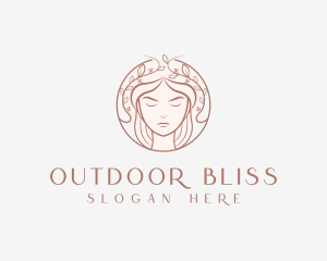 Woman Beauty Salon logo design