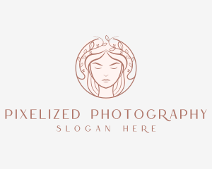 Woman Beauty Salon logo design