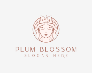 Woman Beauty Salon logo design