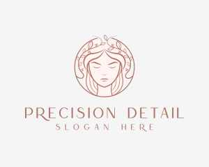 Woman Beauty Salon logo design