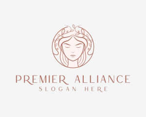 Woman Beauty Salon logo design