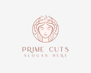 Woman Beauty Salon logo design