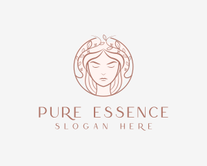 Woman Beauty Salon logo design