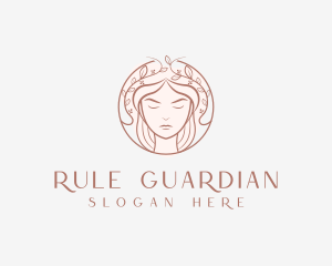 Woman Beauty Salon logo design