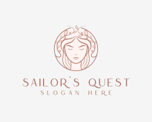 Woman Beauty Salon logo design