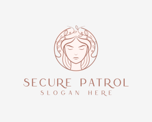 Woman Beauty Salon logo design