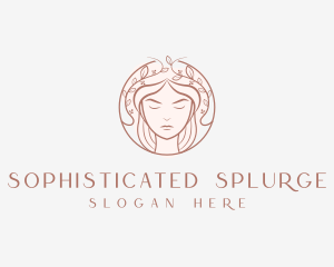 Woman Beauty Salon logo design