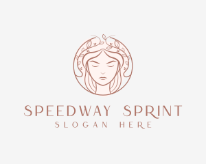 Woman Beauty Salon logo design