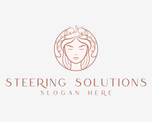 Woman Beauty Salon logo design