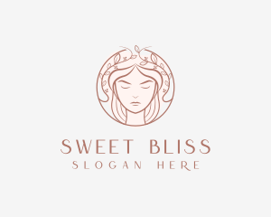 Woman Beauty Salon logo design