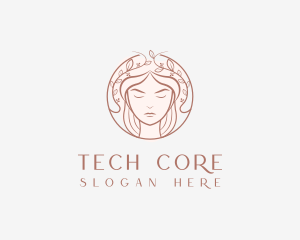 Woman Beauty Salon logo design