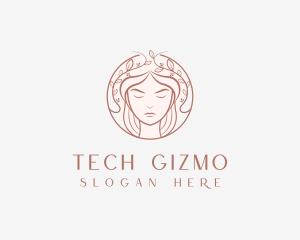 Woman Beauty Salon logo design