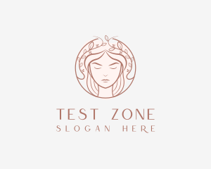 Woman Beauty Salon logo design