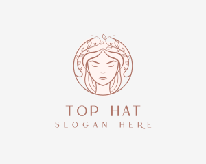 Woman Beauty Salon logo design