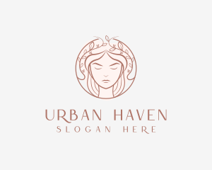 Woman Beauty Salon logo design