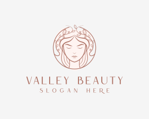 Woman Beauty Salon logo design