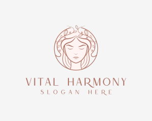 Woman Beauty Salon logo design