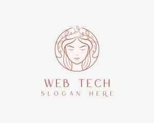 Woman Beauty Salon logo design