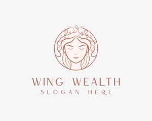 Woman Beauty Salon logo design