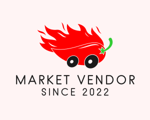 Spicy Mexican Food Delivery  logo design