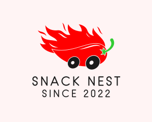 Spicy Mexican Food Delivery  logo design