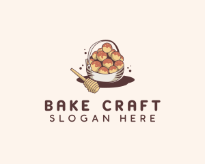 Honey Pastry Basket logo design