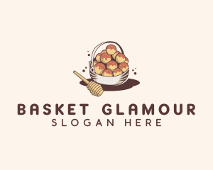 Honey Pastry Basket logo design