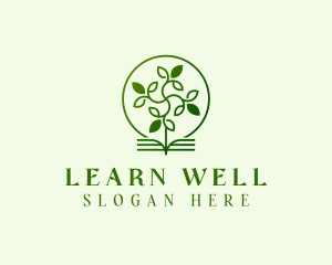 Wellness Tree Plant logo design